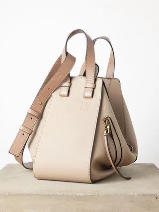 Hammock Small Grained-leather Handbag