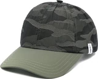 Tipping camouflage print baseball hat