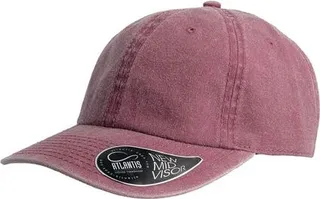 Atlantis Digg Pigment Dyed 6 Panel Cap - Burgundy