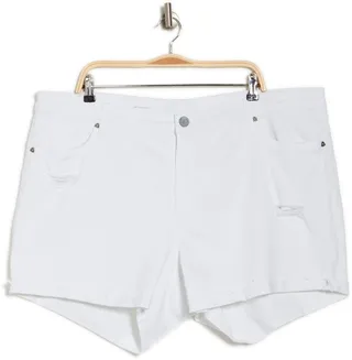 Katy Distressed Boyfriend Denim Shorts
