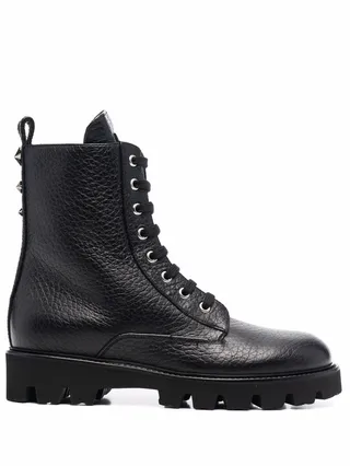 Lace-Up Ankle Boots