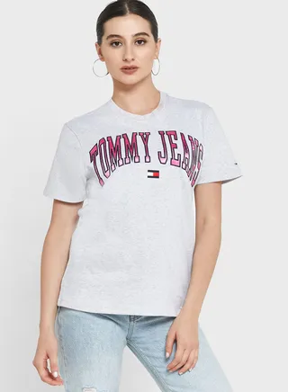 Crew Neck Logo T-Shirt