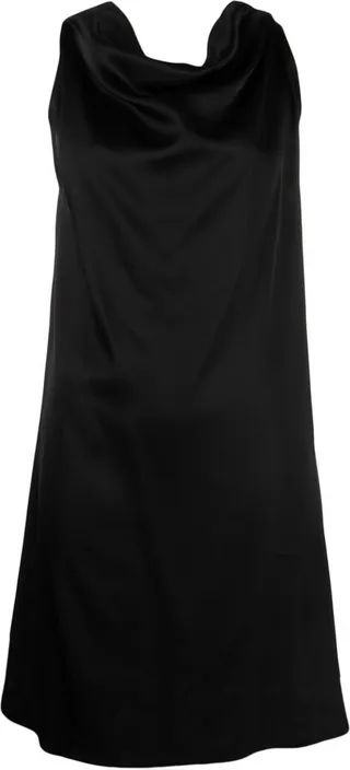 Sleeveless Rear-Tie Dress