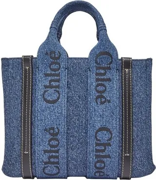 Woody small tote bag