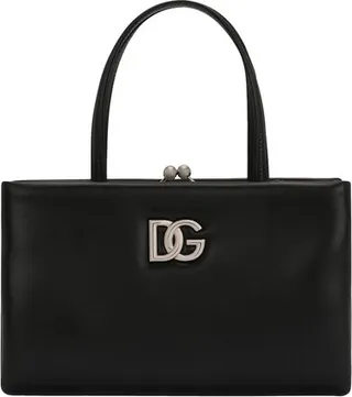 Nappa leather Mamma bag with logo