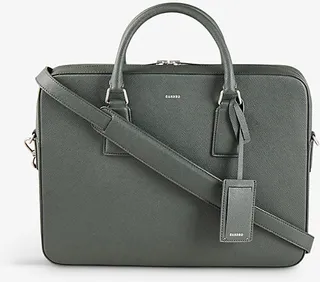 Mens Verts Downtown Large Leather Briefcase