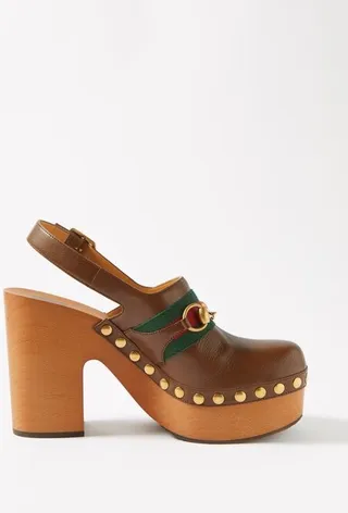 Stann Horsebit Leather Clogs