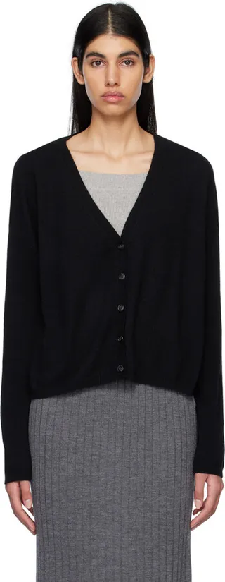 LISA YANG Black 'The Abby' Cardigan