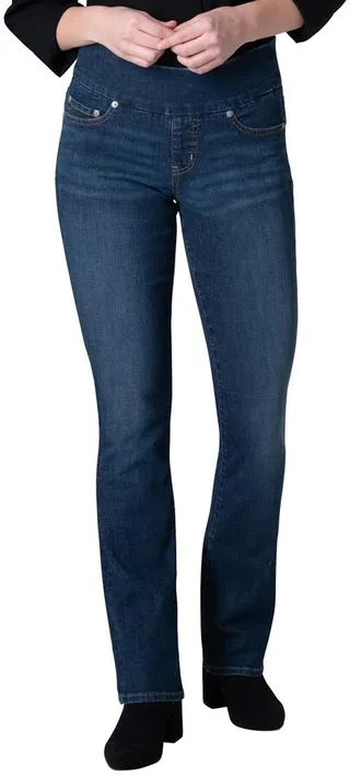 Paley Mid Rise Bootcut Pull-On Jeans