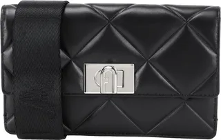Furla 1927 Soft Mini Crossbody Cross-body Bag Black