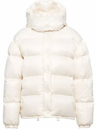 Logo-Print Puffer Jacket