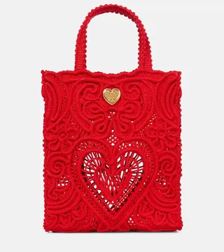 Beatrice lace tote