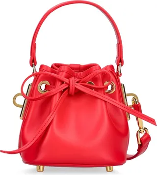 Mini BBag leather bucket bag