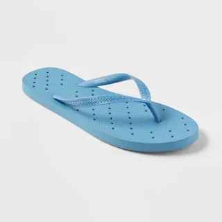 L Shower Flip Flop Blue - Room Essentials™