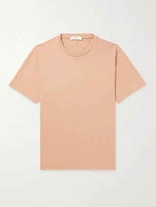 Slub Cotton and Hemp-Blend Jersey T-Shirt
