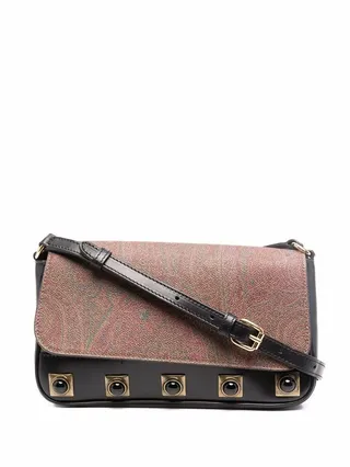 Crown Me paisley shoulder bag
