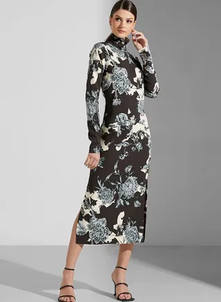 Floral Print Dress