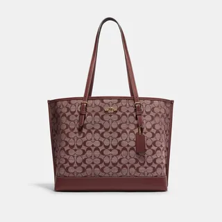 Coach Outlet Mollie Tote In Signature Chambray