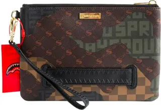 Camo Branded Pouchette