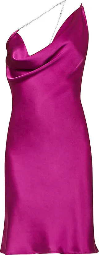 AMY LYNN - Greta Asymmetric Mini Dress