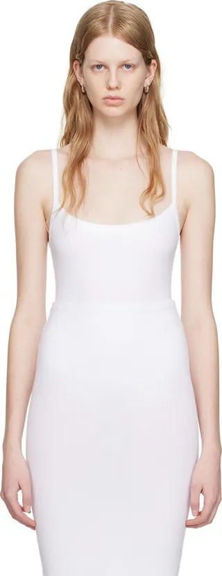 Gil Rodriguez White Simplest Bodysuit