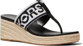 Verity Espadrille Wedge Flip Flop
