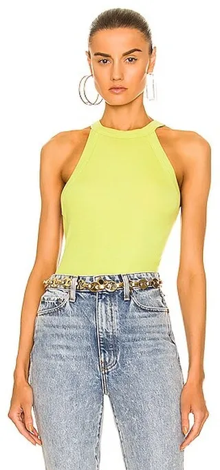 ALIX NYC Paxton Bodysuit in Green