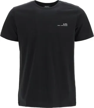 A.P.C. Logo Printed Crewneck T-Shirt