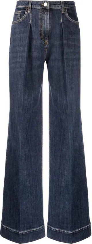 High-Rise Wide-Leg Jeans
