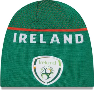 Men's New Era Green Ireland National Team Engineered Skull Knit Beanie