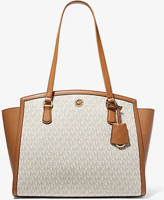 Chantal Large Logo Tote Bag