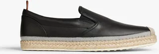 Leather espadrilles