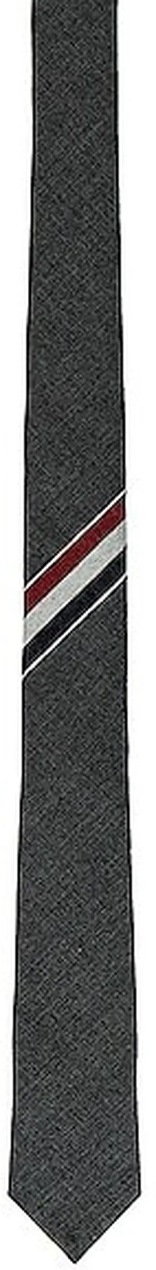 Thom Browne Classic Necktie in Grey