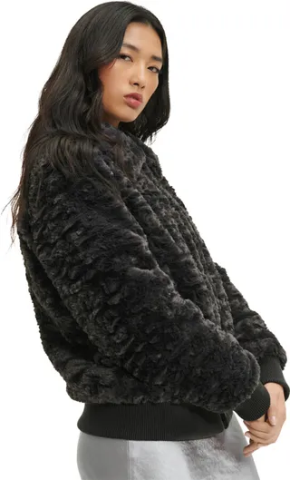 Viviana Bomber Jacket Faux Fur