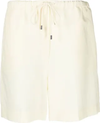 Lyocell-Blend Drawstring Shorts