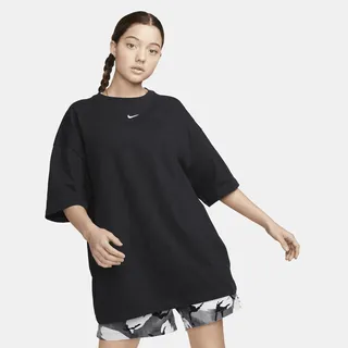 Women's Nike Sportswear Essential Oversized short-sleeve T-Shirt in Black
