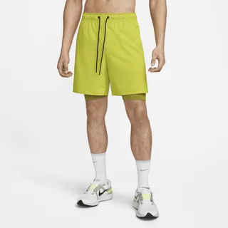 Nike Men's Unlimited Dri-FIT 7" 2-in-1 Versatile Shorts in Green