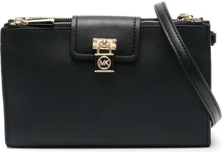 Double-Zip Crossbody Bag