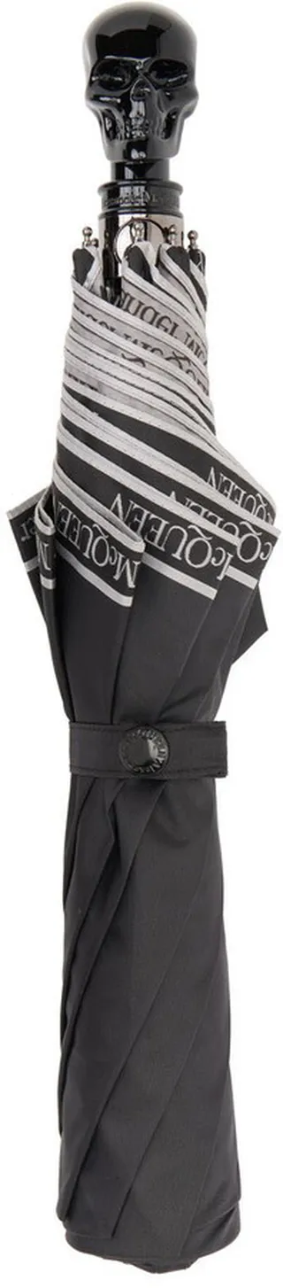 Alexander McQueen Black Selvedge Umbrella