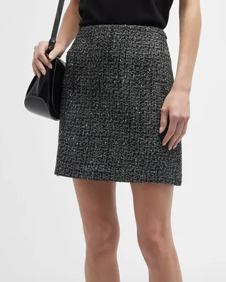 Tweed Mini Skirt