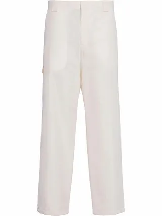 Straight-Leg Trousers