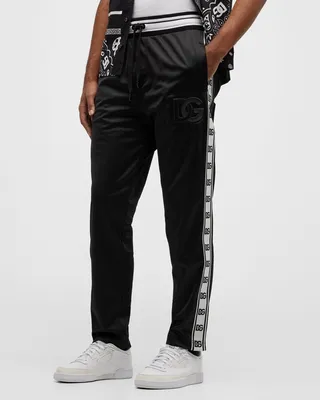 Men's DG Logo-Tape Sweatpants