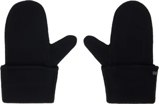 Totême Black Doublé Gloves