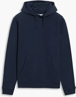 Cotton-fleece hoodie