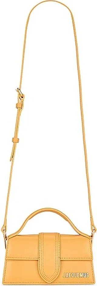 JACQUEMUS Le Bambino Bag in Mustard