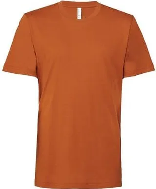 BELLA + CANVAS Canvas Unisex Jersey Crew Neck Short Sleeve T-Shirt (Autumn) - Orange