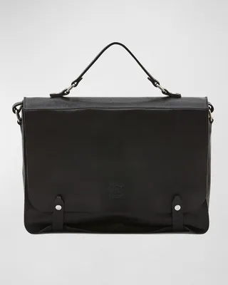Men's Brolio Vachetta Leather Briefcase Bag