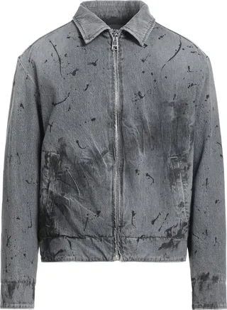 Denim Outerwear Black