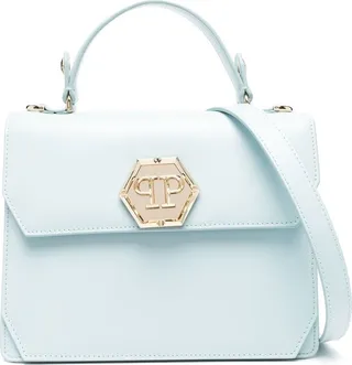 Superheroin Hexagon leather tote