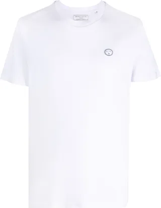 chest logo-patch T-shirt